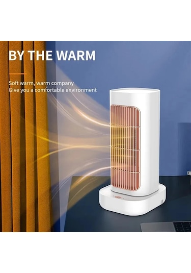 Jialan Jl Taşınabilir Elektrikli Isıtıcı Fan Ptc Devrilme Koruması Mini