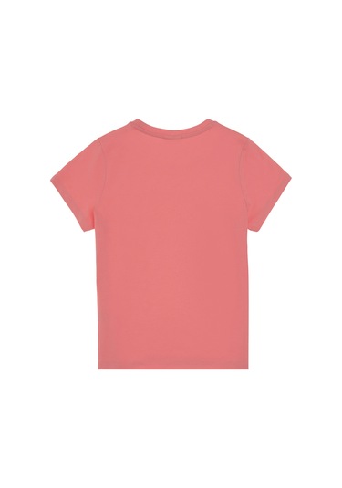 U.s. Polo Assn. Kız Çocuk Pembe Tişört 50306200-vr041 Pembe