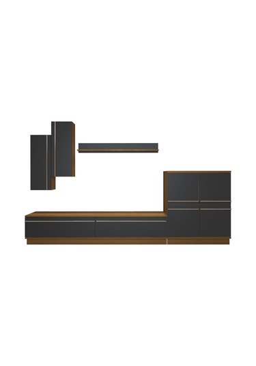 Decoraktiv Eko 6b Mdf Std Tv Ünitesi Tv Sehpası Pera - Antrasit