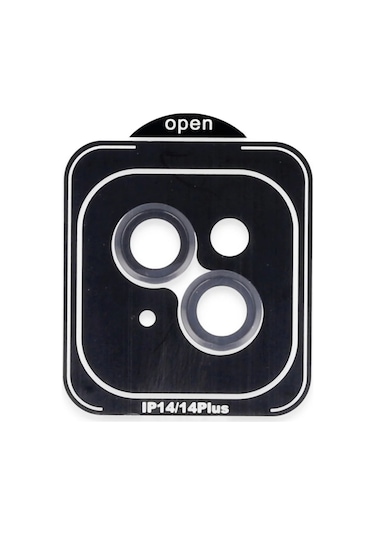 Joko iPhone Uyumlu 14 Pvd Metal Kamera Lens - Siyah