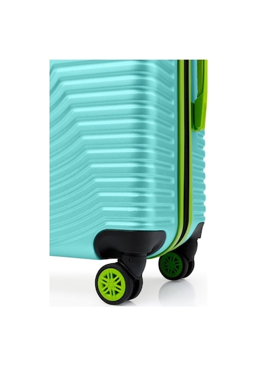 Kabin Boy Valiz 4x2 Teker Su Yeşili 1169 Su Yeşili