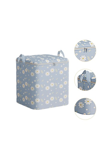 Suntek Yorgan Saklama Çantası Battaniye Elbise Organizasyonu 150 L - Mavi Diğer