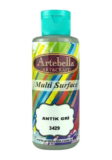 3429130 Artebella Multı Surface Boya 130Cc Antik Gri