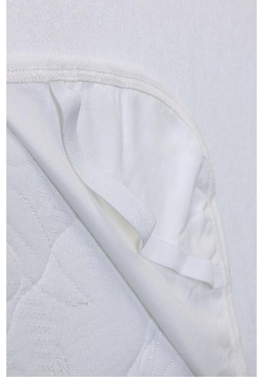 Mycey Bebe Alezi 80x160 Cm Pamuk Sıvı Geçirmez Beyaz