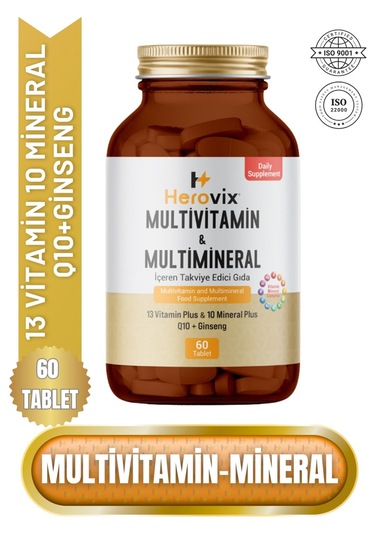 Herovix Multivitamin & Multimineral 60 Tablet
