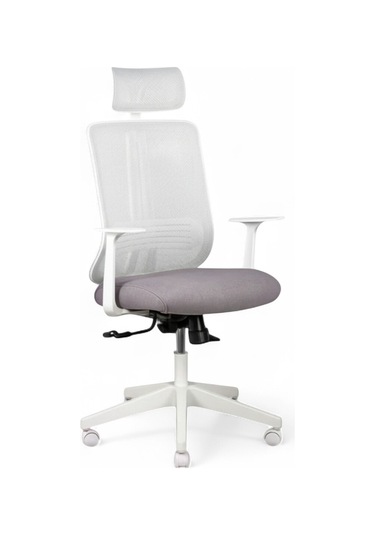 Paris White Fileli Yönetici Koltuğu Makam Koltuğu Müdür Koltuğu Beyaz