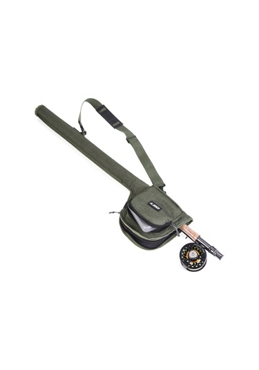 Jeehugo Fly Fishing Çanta, Kamçı Ve Makine İçin Depolama Ve Koruma, Ayarlanabilir Askı İle Taşınabilir, Kumaş Malzeme, 81x20cm