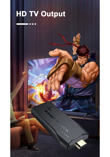 Arcade 8 K 10.000 Oyunlu HD Mini TV Android Retro Oyun Konsolu