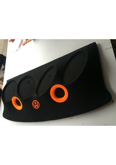 Volkswagen Golf 7 Pandizot 4x20cm Midran2x10cm Polyesterli Portlu