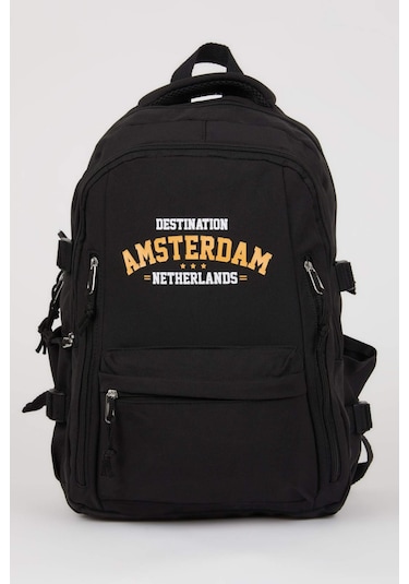 Defacto Unisex Okul Çantası C5782axnsbk27 Siyah