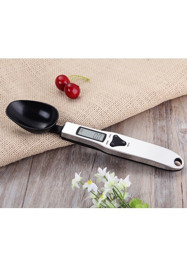 Hangfox Hafif El Çatalı Dijital Terazi - 300g/0.1g Hassasiyet, 4 Ağırlık Birimi G/oz/gn/ct , Paslanmaz Çelik, Lcd Ekranlı Pil Dahil Değil Diğer