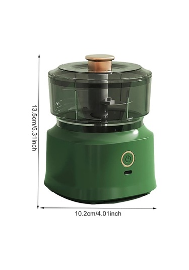 Pazly Cbtx Jrq-01 Ev Kablosuz Elektrikli Kıyma Makinesi, Boyut: Çift Tıklama Yeşil Yeşil