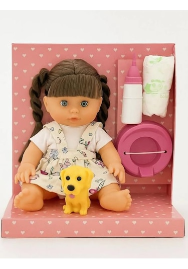 Saçları Örgülü Esmer Altını Islatan Masal Okuyan Melis Bebek