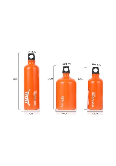 Wondernest Brs Dış Mekan Taşınabilir Alüminyum Yağ Şişesi, 750 Ml, Çok Renkli Çok Renkli