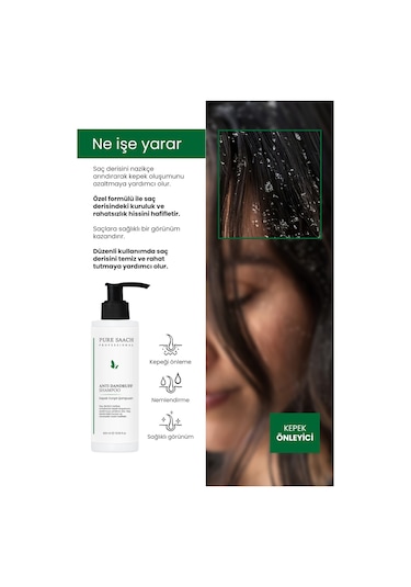 Pure Saach Professional Kepek Karşıtı Şampuan 400 ML