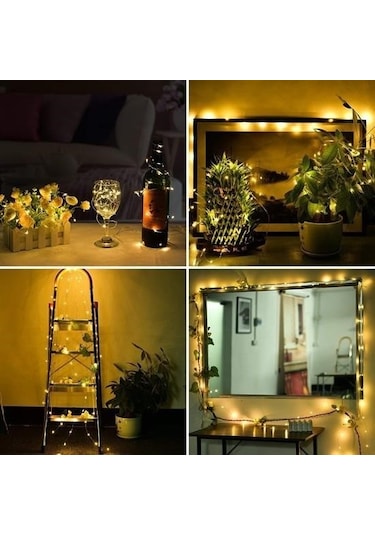 Buffer Yılbaşı Ve Özel Konsept Dekorasyon 5 Mt Usb Bağlantılı Led Işık Çok Renkli