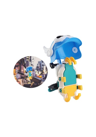 Suntek Magideal 3,5-7 Inç Akıllı Telefonlar Için Motosiklet Mavi