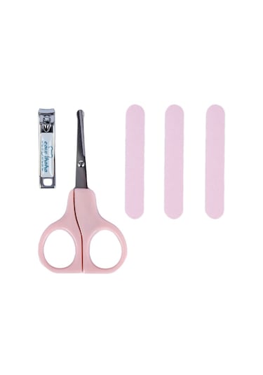 Sevi Bebe ART-507 3'lü Tırnak Bakım Seti Pembe