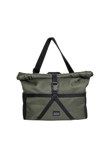 Brompton Borough Roll Top Bag Medium Olive Q101583 Siyah