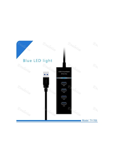 4 Port Usb 3.0 Çoğaltıcı Çoklayıcı Hub 4360P Çoklama Çoklu Cihaz
