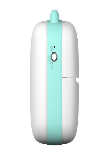 Skycity Mavi Mini Isı Yazıcı - Bt Bağlantılı Cep Boyutlu, 200dpi, Hata Notu-fotoğraf Yazdırma, 1000mah Pil, 1 Adet Kağıt İçerir