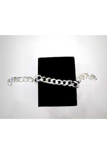 Omar Silver Erkek Gurmet 11 Mm Gümüş Bileklik