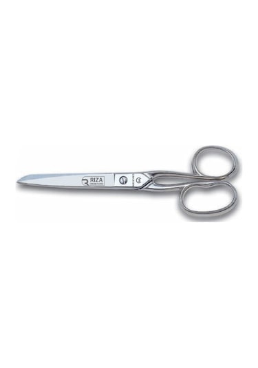 Rıza A4215-8 Ev Ve Saya Makası No: 8 İnç / 20,32 Cm - Krom Kaplam