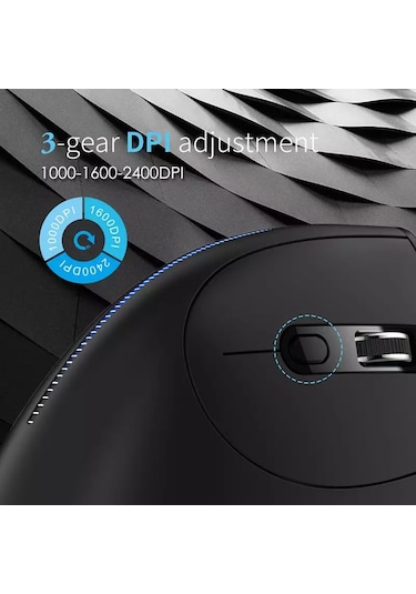 Hallow Zelotes F-36A Kablosuz Ergonomik 2400 DPI Oyuncu Mouse