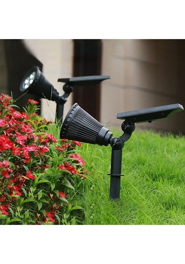 Forlife 18watt Solar Çim / Bahçe Aydınlatma Armatürü Rgb