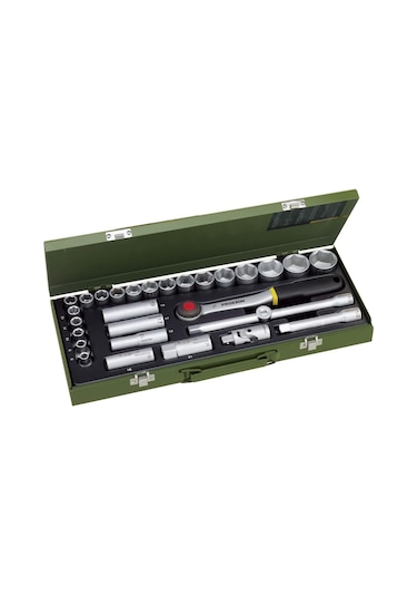 Proxxon INDUSTRIAL 2300 Lokma Takımı 29 Parça 1/2''