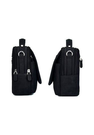 Erkek Postacı El Çanta Crazy Hakiki Deri Kangaroo Kıngdom 5511-Zs