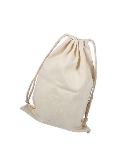 Xindoker Doğal Pamuklu Çanta, Çekmeceli Kapanma, Büyük Kapasite, Ev İçi Çamaşır/depolama/seyahat Kullanıma Uygun, 30x40cm Diğer