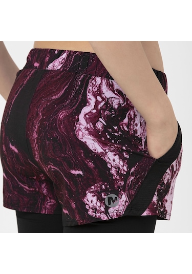 Merrell Merrell Reach P Kadın Siyah Şort 27055 Bordo