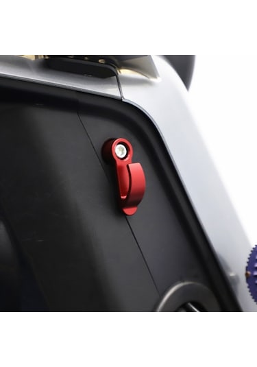 2 Adet Motosiklet Modifiye Kask Kancası Scooter Yan Depolama Kancası Gümüş