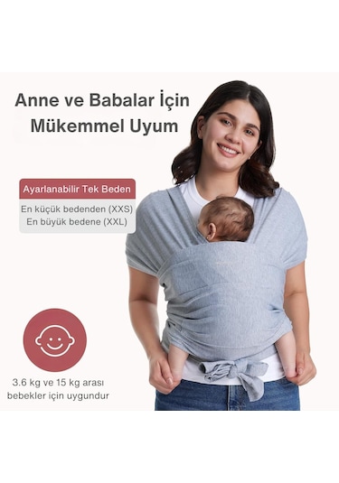 Momcozy Bebek Taşıma Örtüsü ( Sling )