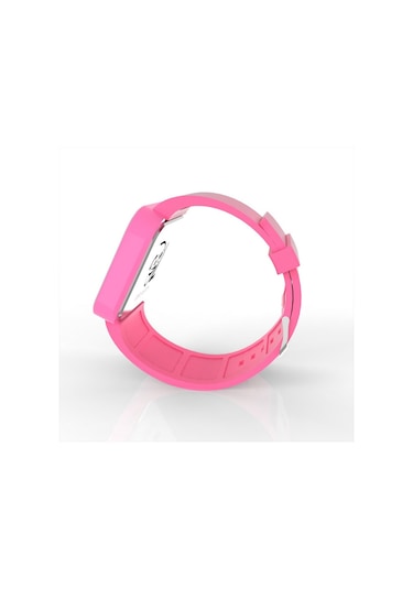 Cool Watch Saat - Pembe Led Kasa - Pembe Kayış Unisex