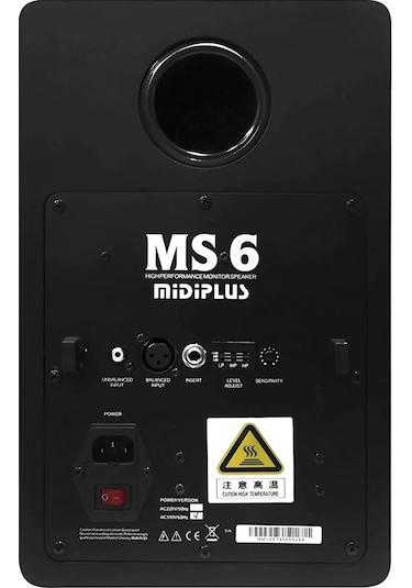 Mıdıplus Ms6 6 İnç 80w Aktif Stüdyo Hoparlör