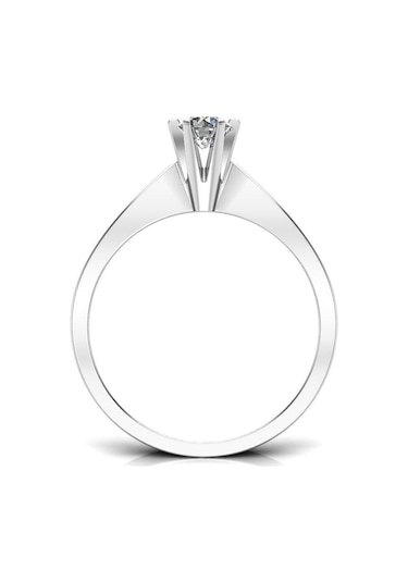 0,25 Karat Pırlanta Tektaş Yüzük (464653766)