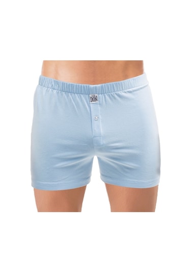 The Don Açık Mavi Renk Jersey Penye/Örme Erkek Boxer