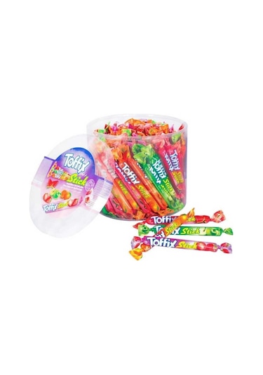 Toffix Stick Meyveli Mix Şeker 800 Gr. (1 Kutu)