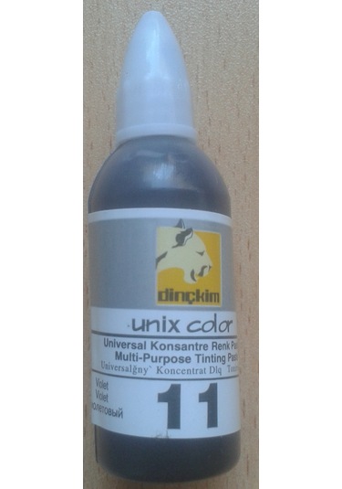 Unix Color Su Bazlı Akrilik Boya Ve Renklendirici (Violet ) 20 Ml