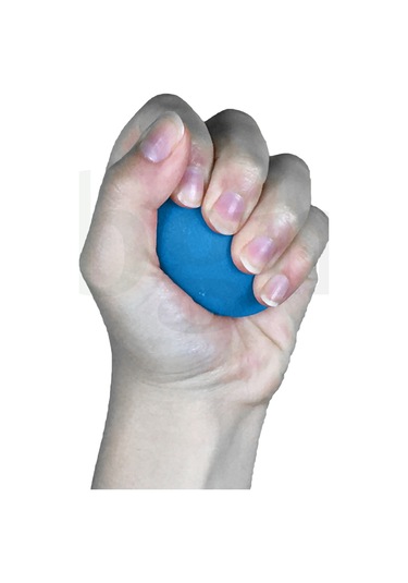 Bgm Silikon El Egzersiz Topu Mavi