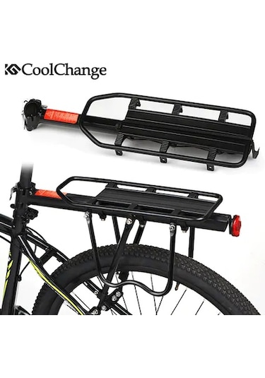 Arzu Alüminyum Portbagaj V Fren Disk Uyumlu Bisiklet Arka Bagaj Siyah
