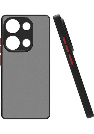 Xiaomi Redmi Note 13 Pro 5g Kilif Lens Korumali Mat Silikon Kapak