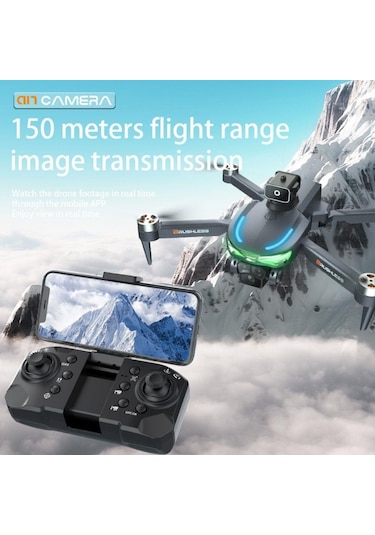 A17 Drone, Katlanabilir, Akıllı 4k Kameralı,360 Derece Roll, Havada Sabitlemeli Yüksek Hızlı Drone -1446