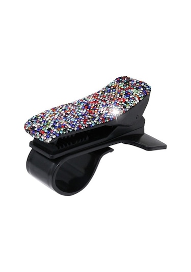 Muduan Elmas Araba Telefonu Tutucu 360 Derece Dönen Yaratıcı Araba Dashboard Mobil Tutucular Kırmızı Vantuzlu Yok Cufl60