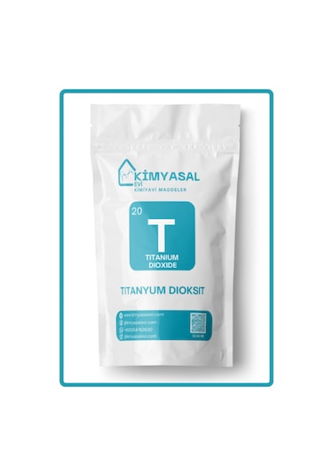 TITANYUM DIOKSIT-TITANIUM DIOXIDE hammadde 500g