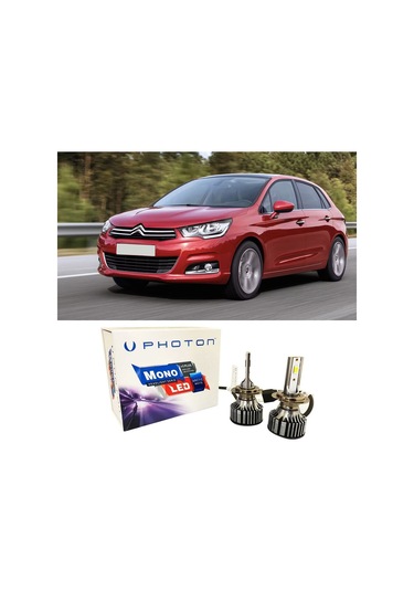Citroen C4 Led Xenon Sis Far Ampulü H11 Mono Yeni Seri Beyaz