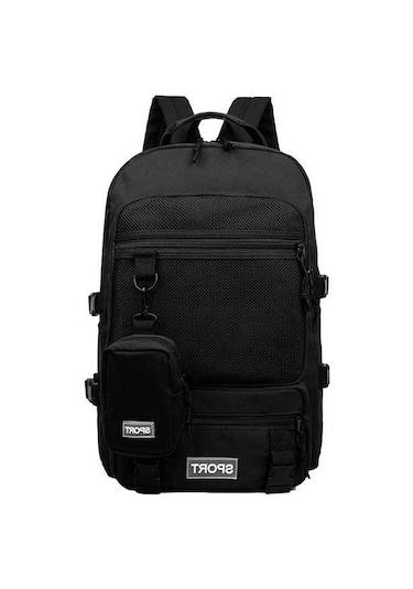 Luckydog Erkek Kadın Multifonksiyonel Oxford Çanta - Büyük Kapasite, Bölmeli Tasarım, Çıkartılabilir Hesaplık Çantası, Günlük Siyah Luckydog Erkek Kadın Multifonksiyonel Oxford Çanta - Büyük Kapasite, Bölmeli Tasarım, Çıkartılabilir Hesaplık Çantası, Günlük Siyah