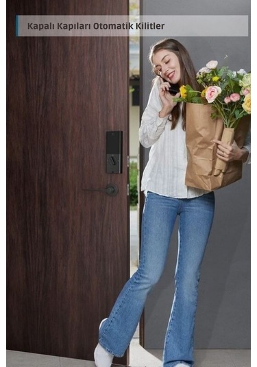 Eufy Wifi Smart Lock T8510013 Parmak Izi Tanıma, Akıllı Kapı Kilidi